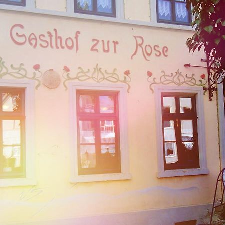 Gasthaus & Pension "Zur Rose" Weimar  Extérieur photo